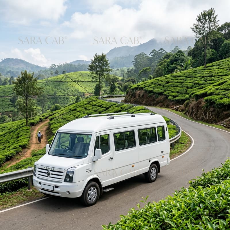 Force Urbania 13-Seater VIP Edition exterior view for tempo traveller rental