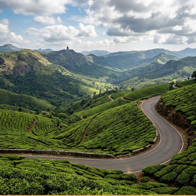 Bangalore to Horanadu Annapoorneshwari & Sringeri tempo traveller rental — 320 km via NH75 via Hassan, Mudigere & the Kalasa ghat road