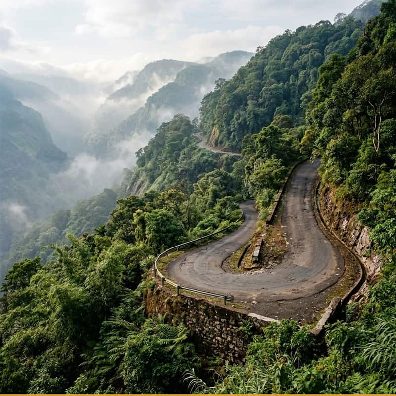 Coimbatore to Ooty & Coonoor Nilgiris tempo traveller rental — 85 km via NH181 via Mettupalayam & the Kallar-Coonoor ghat