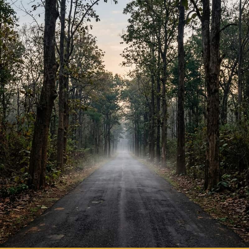 Mysore to Bandipur Tiger Safari & Wayanad tempo traveller rental — 130 km via NH766 (Mysore-Calicut Highway) via Gundlupet