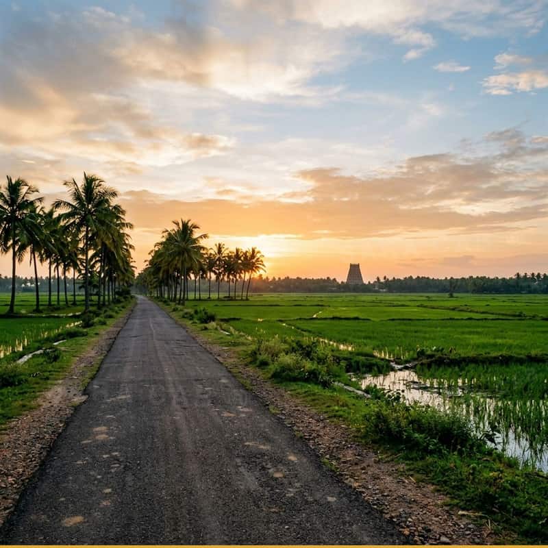Mysore to Nanjangud & Srirangapatna Heritage tempo traveller rental — 45 km via Mysore-Nanjangud Road & NH275